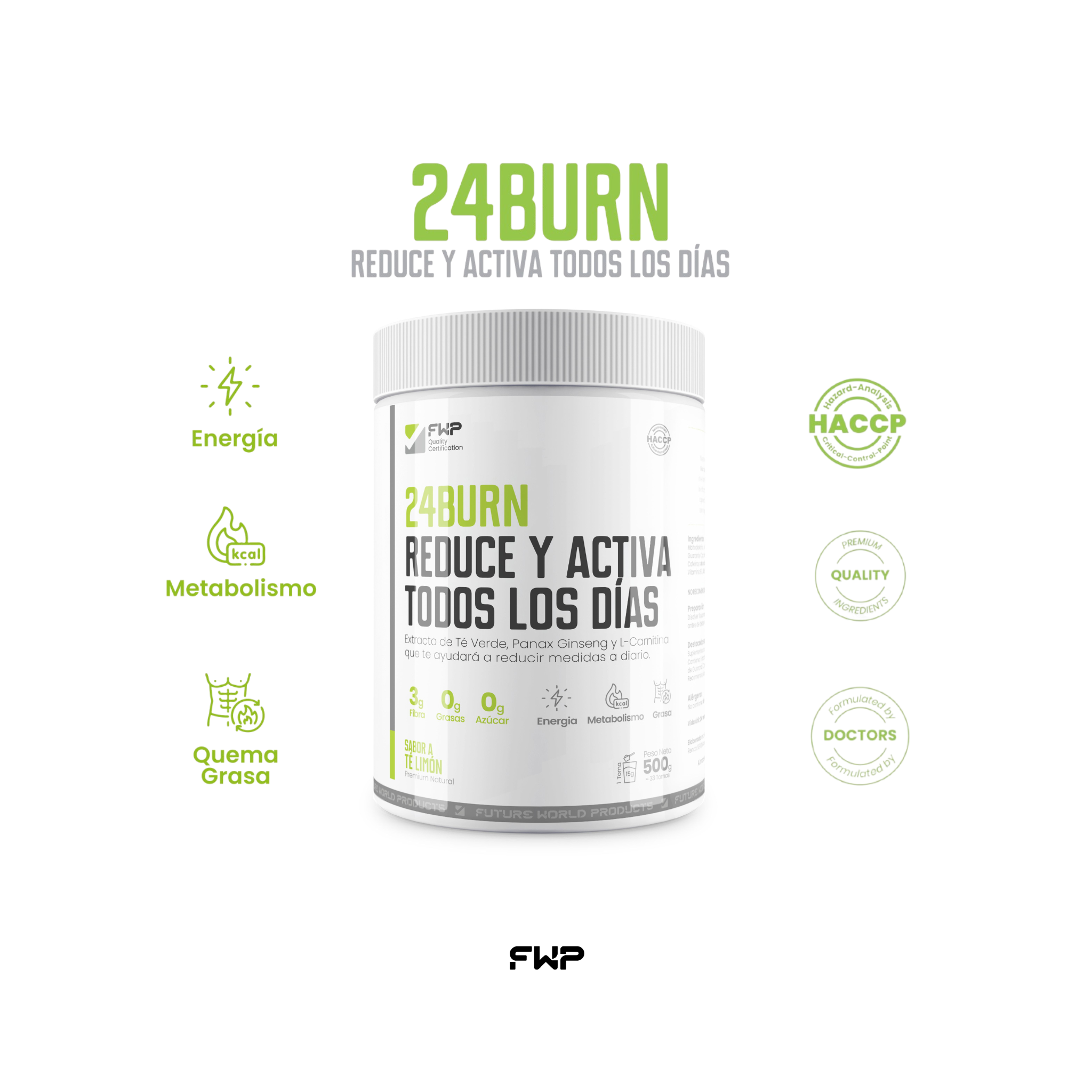24BURN | Activador de Energía Metabólica & Rendimiento Activo