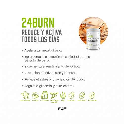 24BURN + RENÖVA+| Pack transformación ViveVital (Envío Gratis)